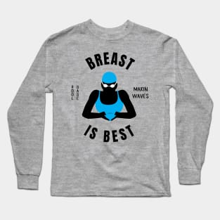 Womens Breaststroke Is Best Girls Swimming Gift Long Sleeve T-Shirt